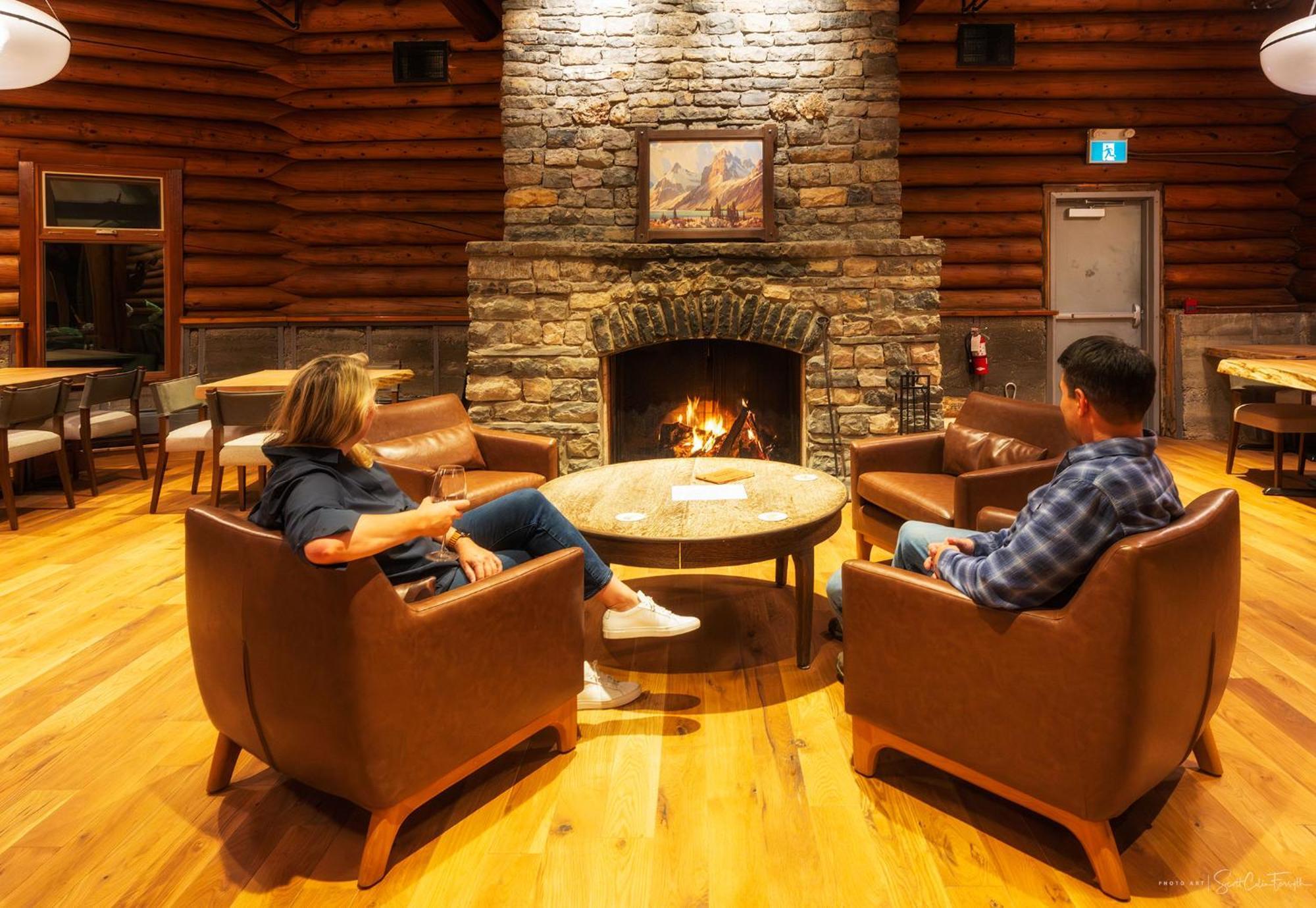 The Lodge At Bow Lake Lake Louise Luaran gambar