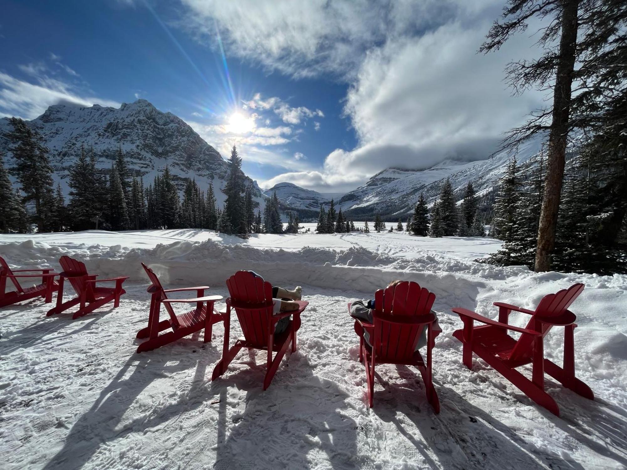 The Lodge At Bow Lake Lake Louise Luaran gambar