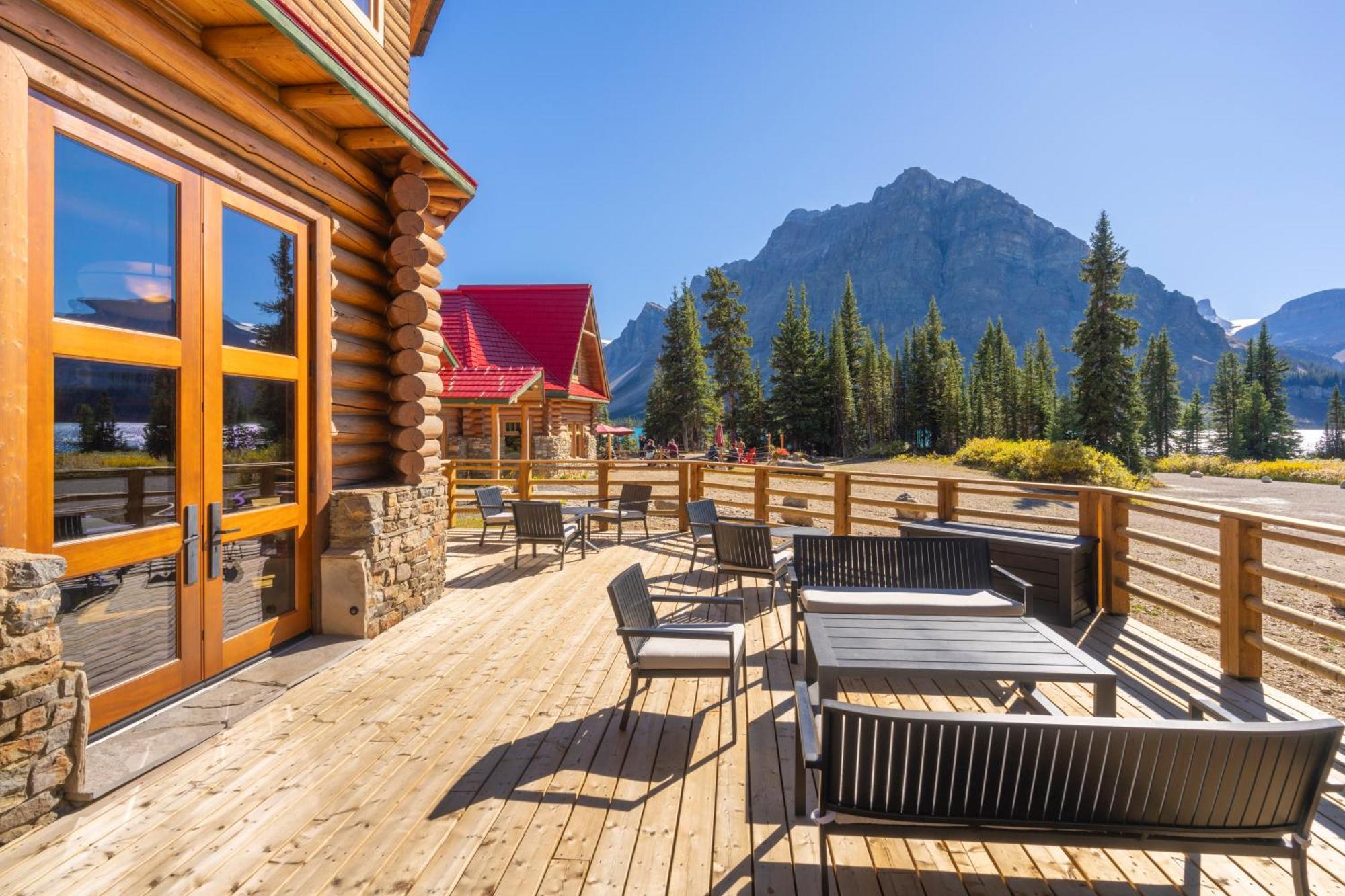 The Lodge At Bow Lake Lake Louise Luaran gambar
